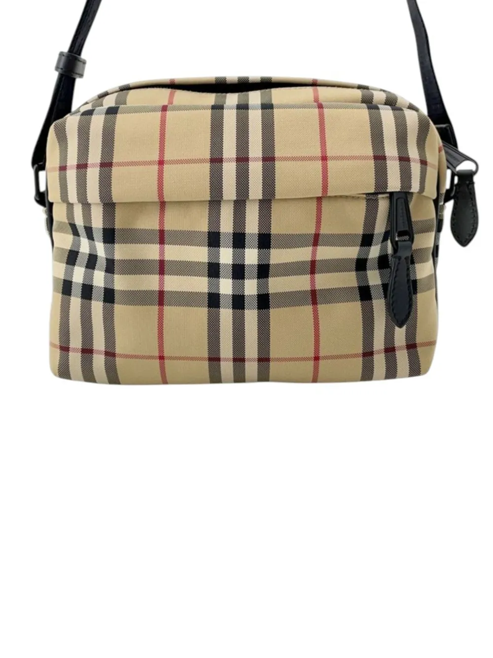 Burberry Pre-Owned 2023-2026 House Check Nylon Paddy crossbody bag - Braun