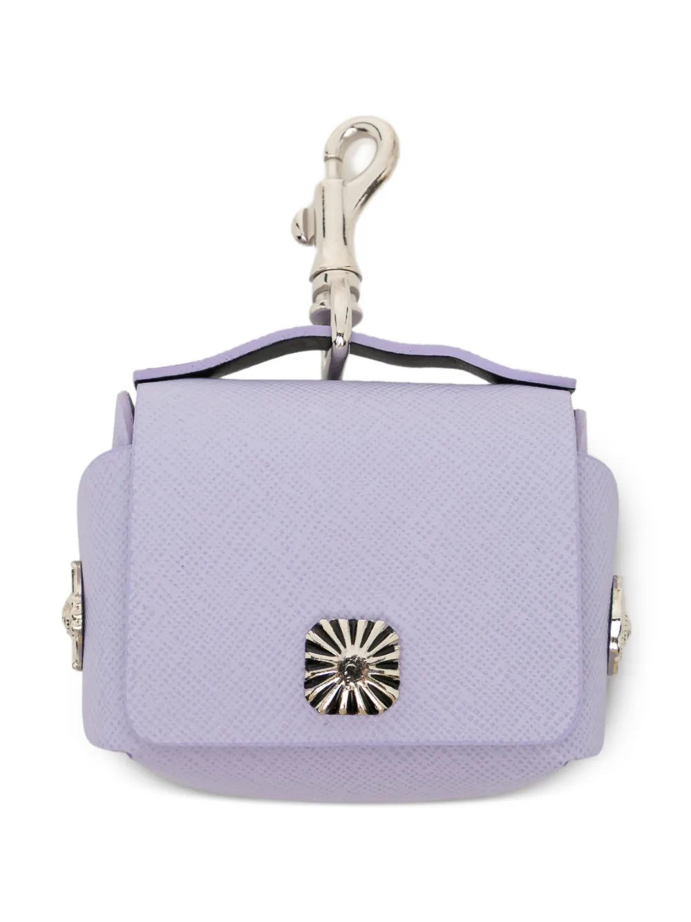 Toga Portafoglio mini con applicazione - Viola