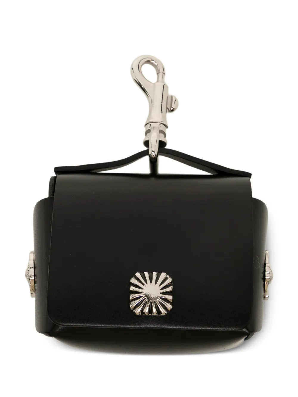 Toga Custodia per auricolari in pelle - Nero