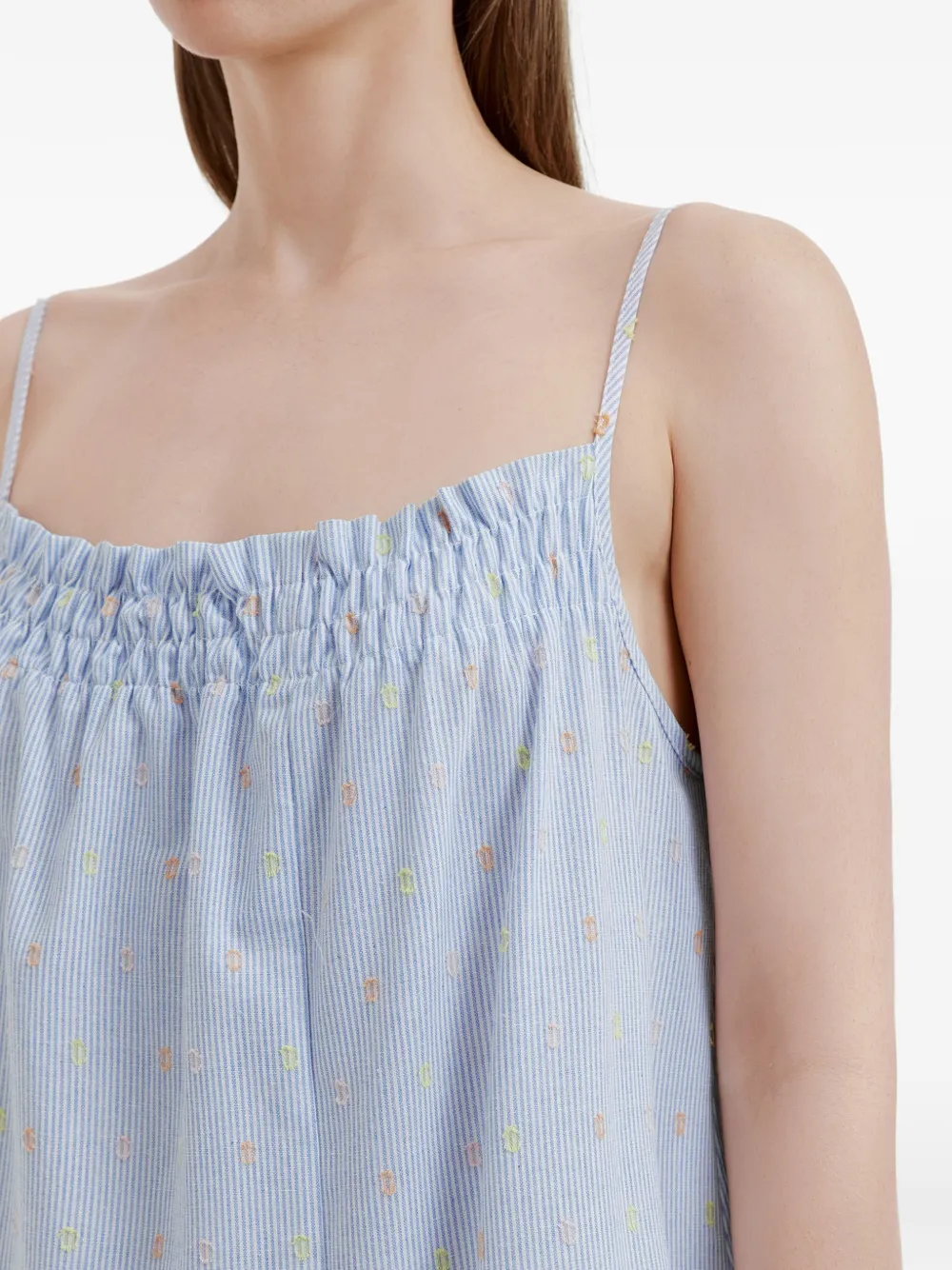 tout a coup Gelaagde midi-jurk Blauw