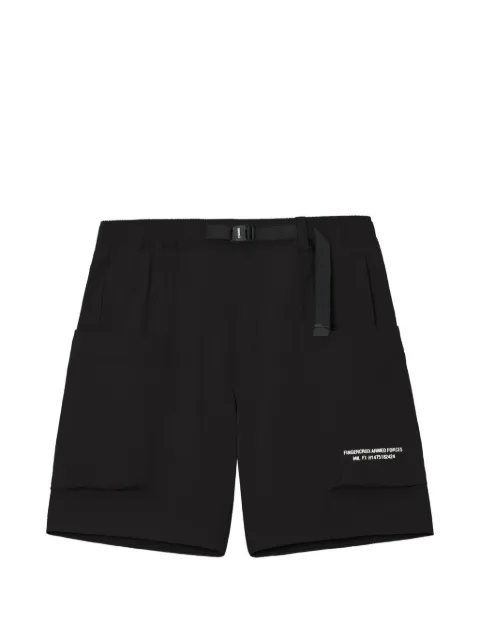 FINGERCROXX buckle-detail cargo shorts