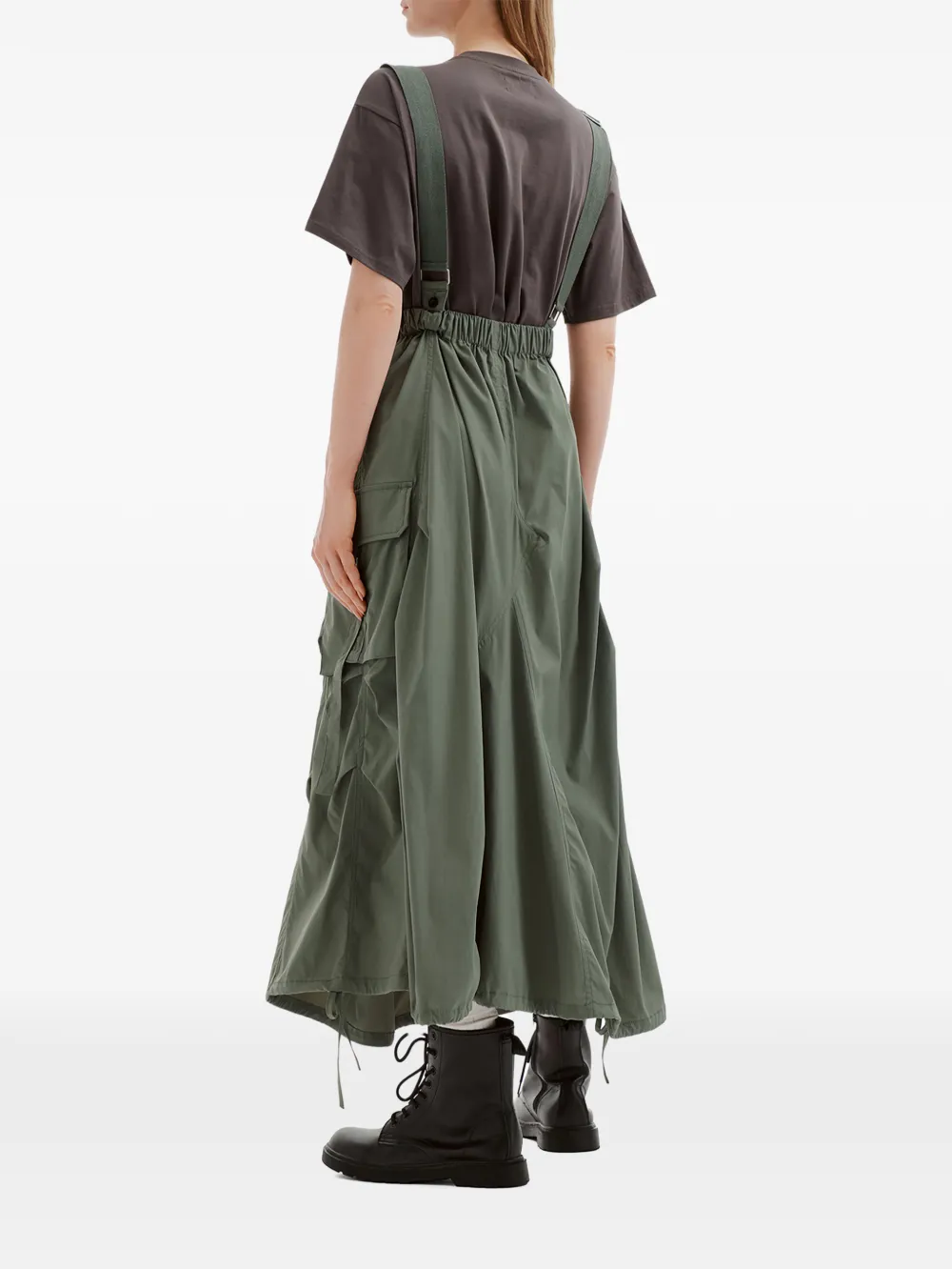  Musium Div. Flap-pocket Jumpsuit - Green 