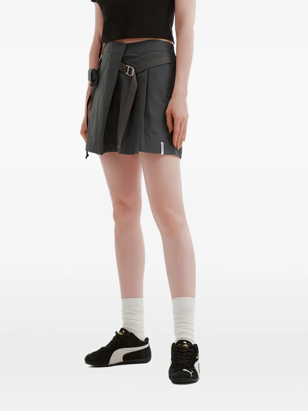  Musium Div. Pleated Shorts - Grey 