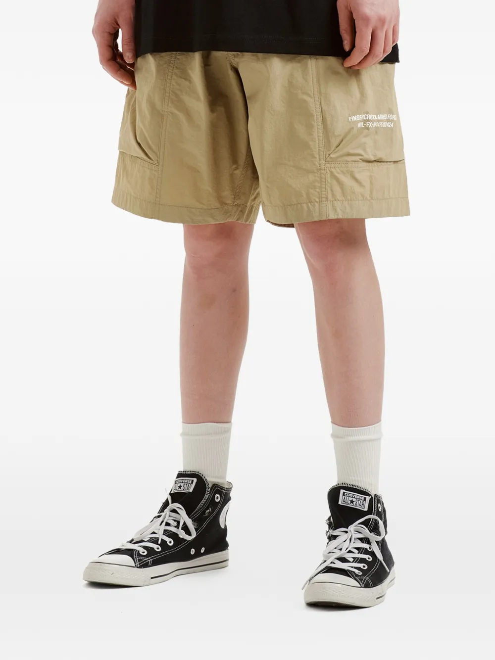  Fingercroxx Cargo Shorts - Neutrals 