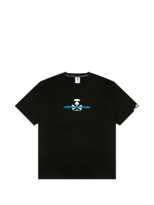 AAPE BY *A BATHING APE® short-sleeve T-shirt | Black | FARFETCH
