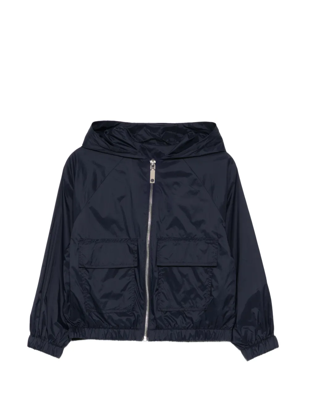 MAX&Co. Kids logo windbreaker - Nero
