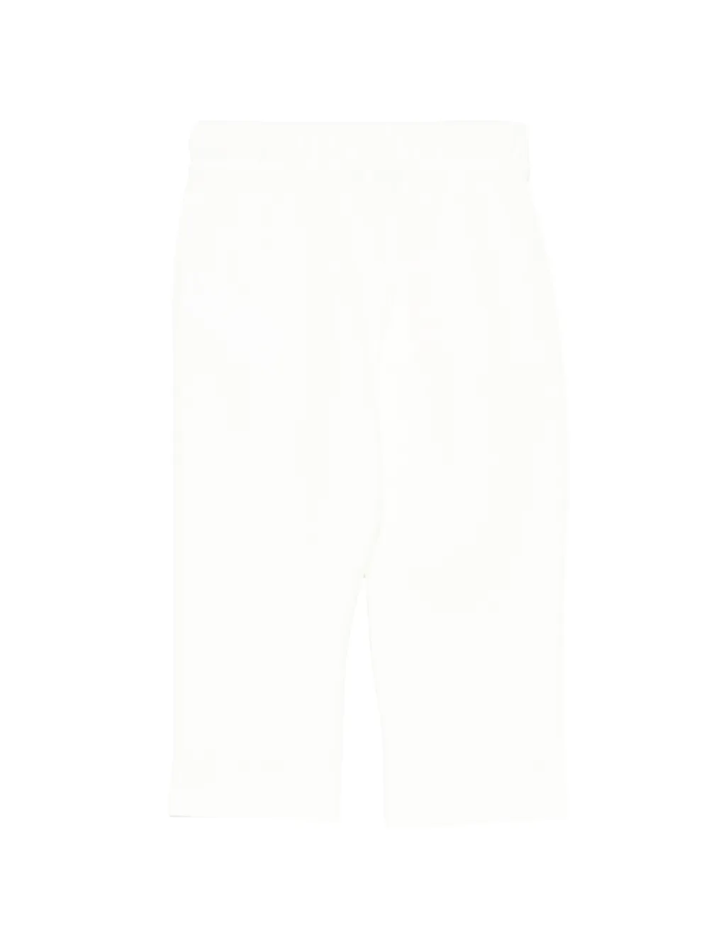 Moschino Kids Broek met print Beige