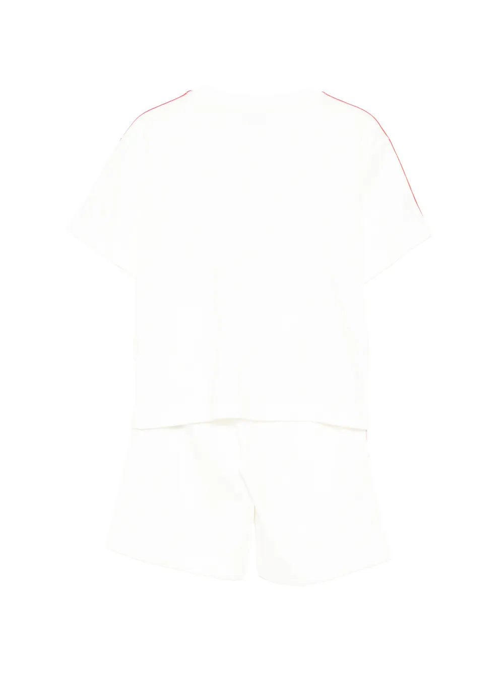 Moschino Kids Trainingspak met logoprint Wit