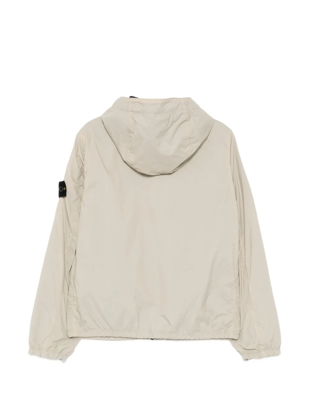  Stone Island Junior Logo-patched Hooded Jacket - Neutrals 