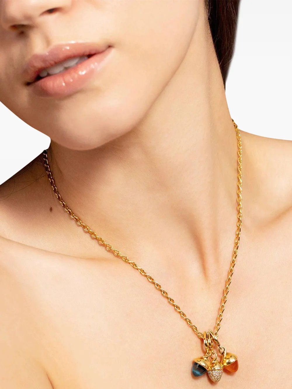  Tamara Comolli Eight Chain Necklace - Gold 
