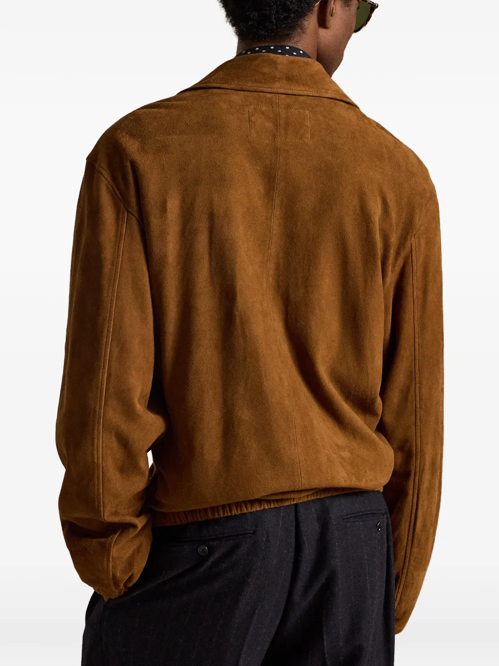Polo Ralph Lauren Bayport suède jack Bruin
