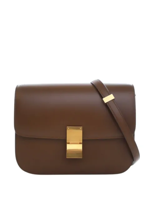 Celine Pre-Owned 2018 Medium Calfskin Classic Box crossbody bag