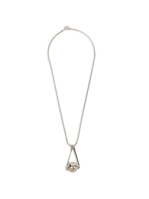 Toga orb-pendant necklace