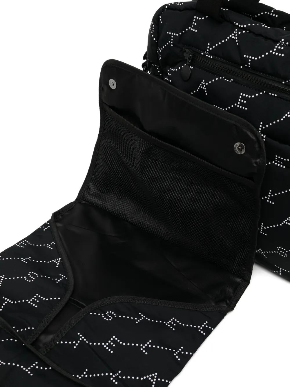 Stella McCartney Kids Shopper met logo Zwart