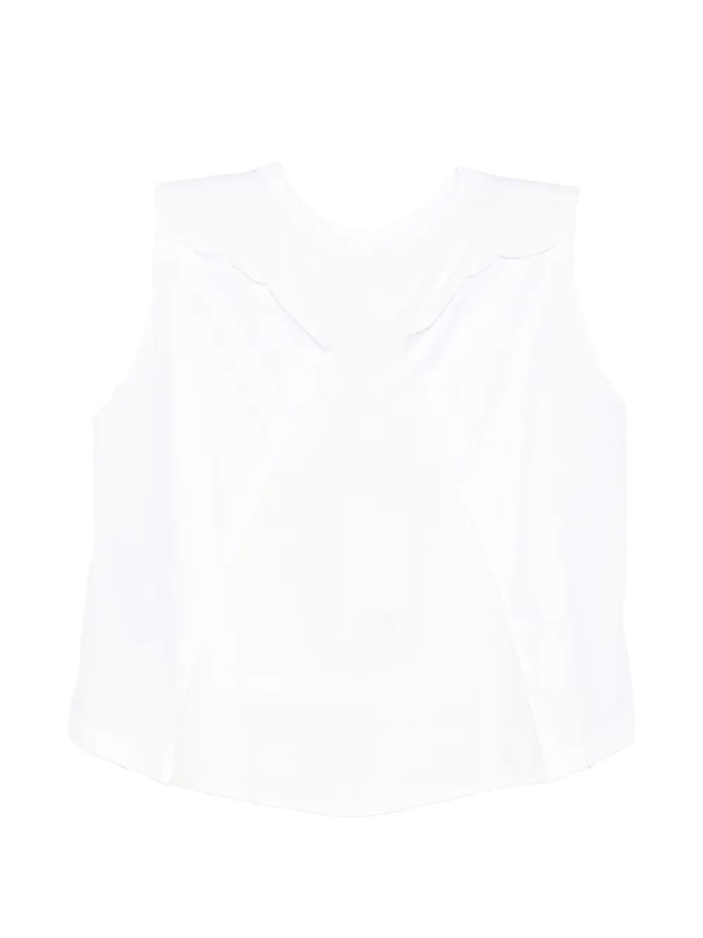 MM6 Maison Margiela Kids Hemd met logoprint Wit