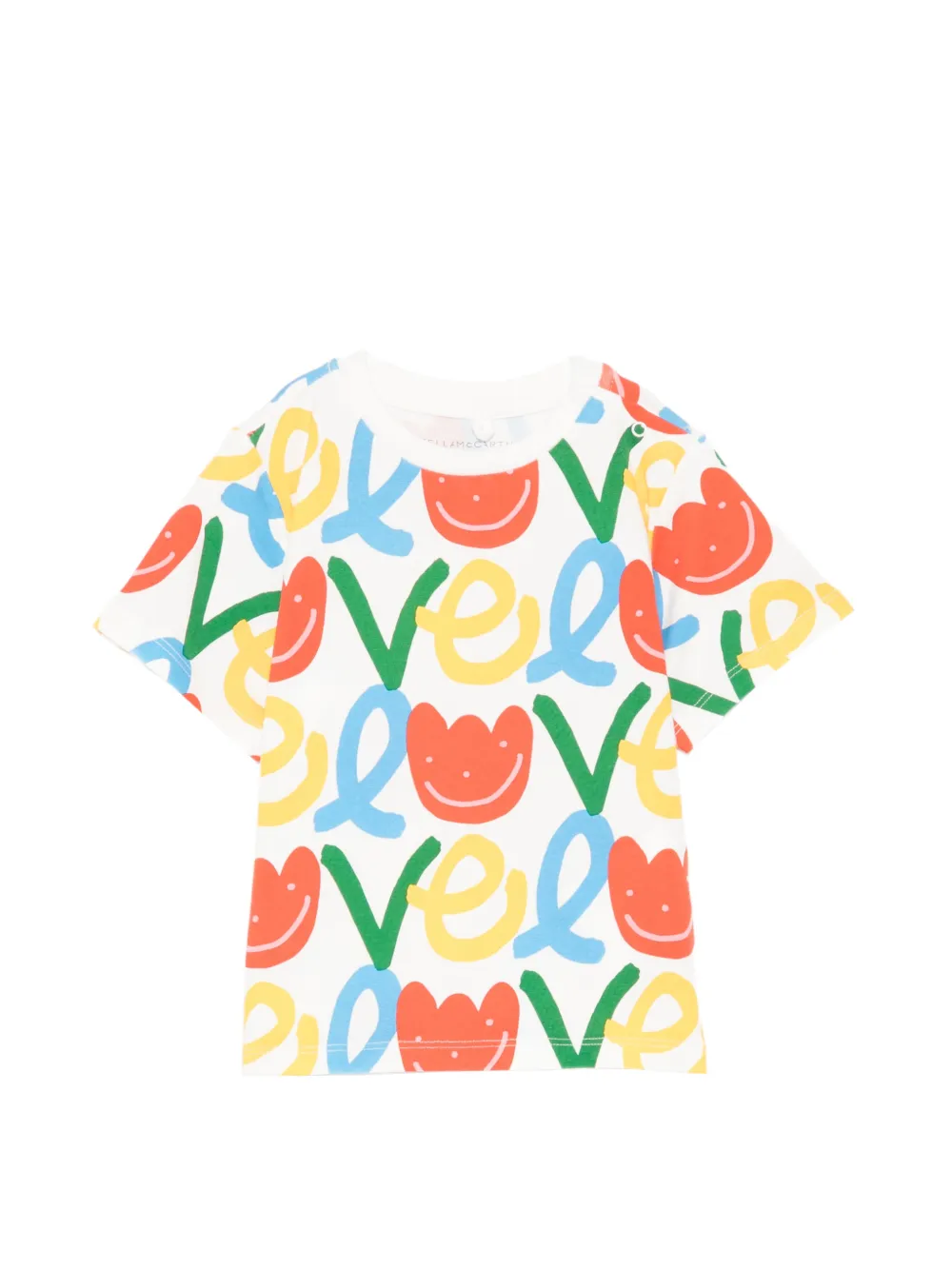 Stella McCartney Kids graphic-print T-shirt - Bianco