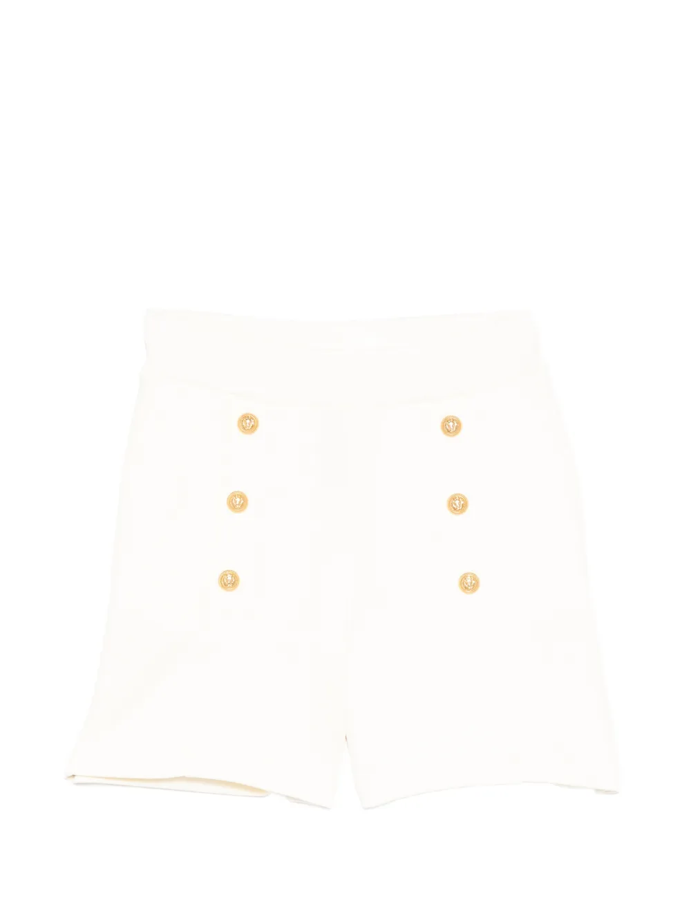Balmain Kids button-detail shorts - Toni neutri