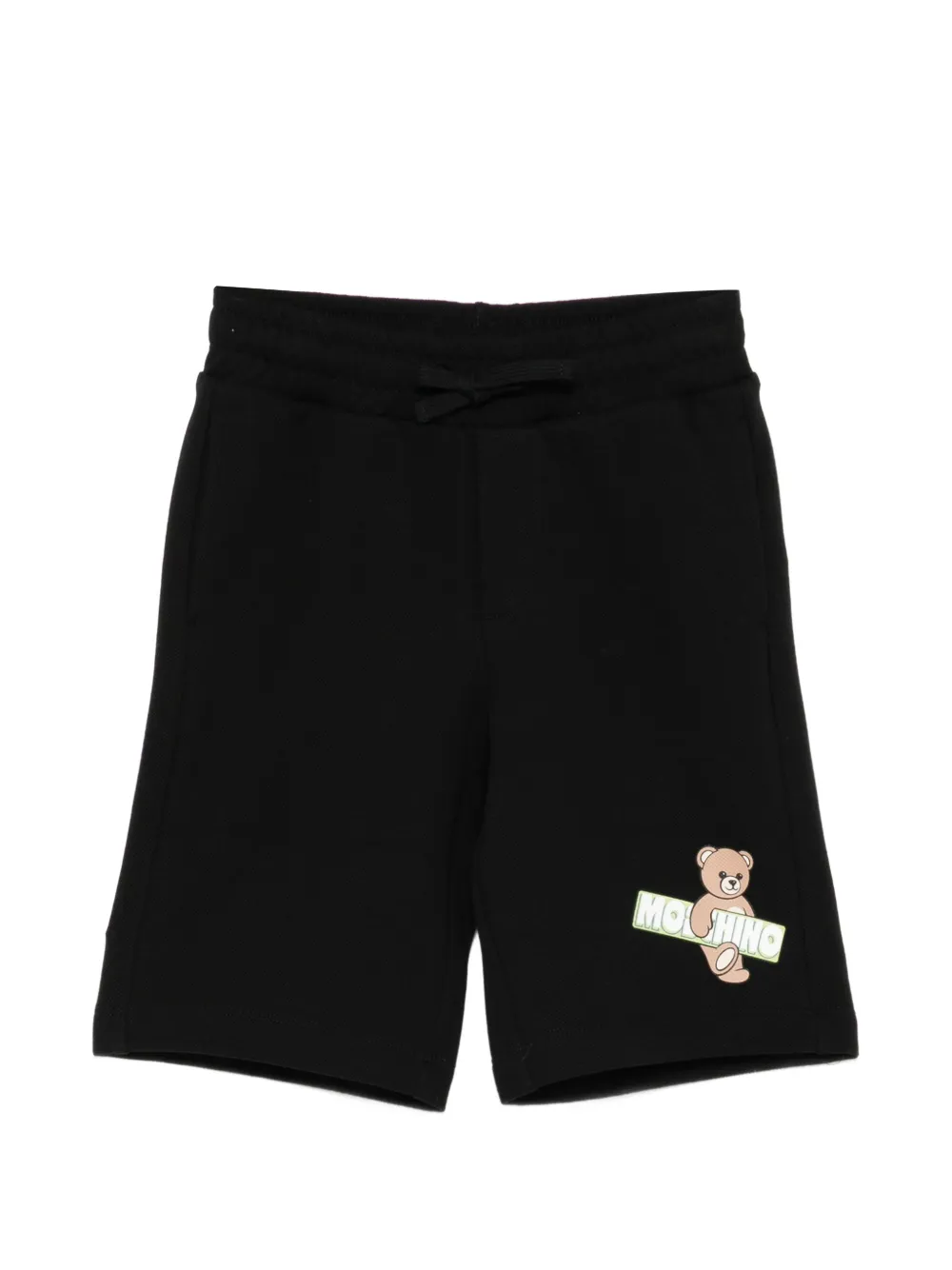 Moschino Kids printed shorts - Schwarz