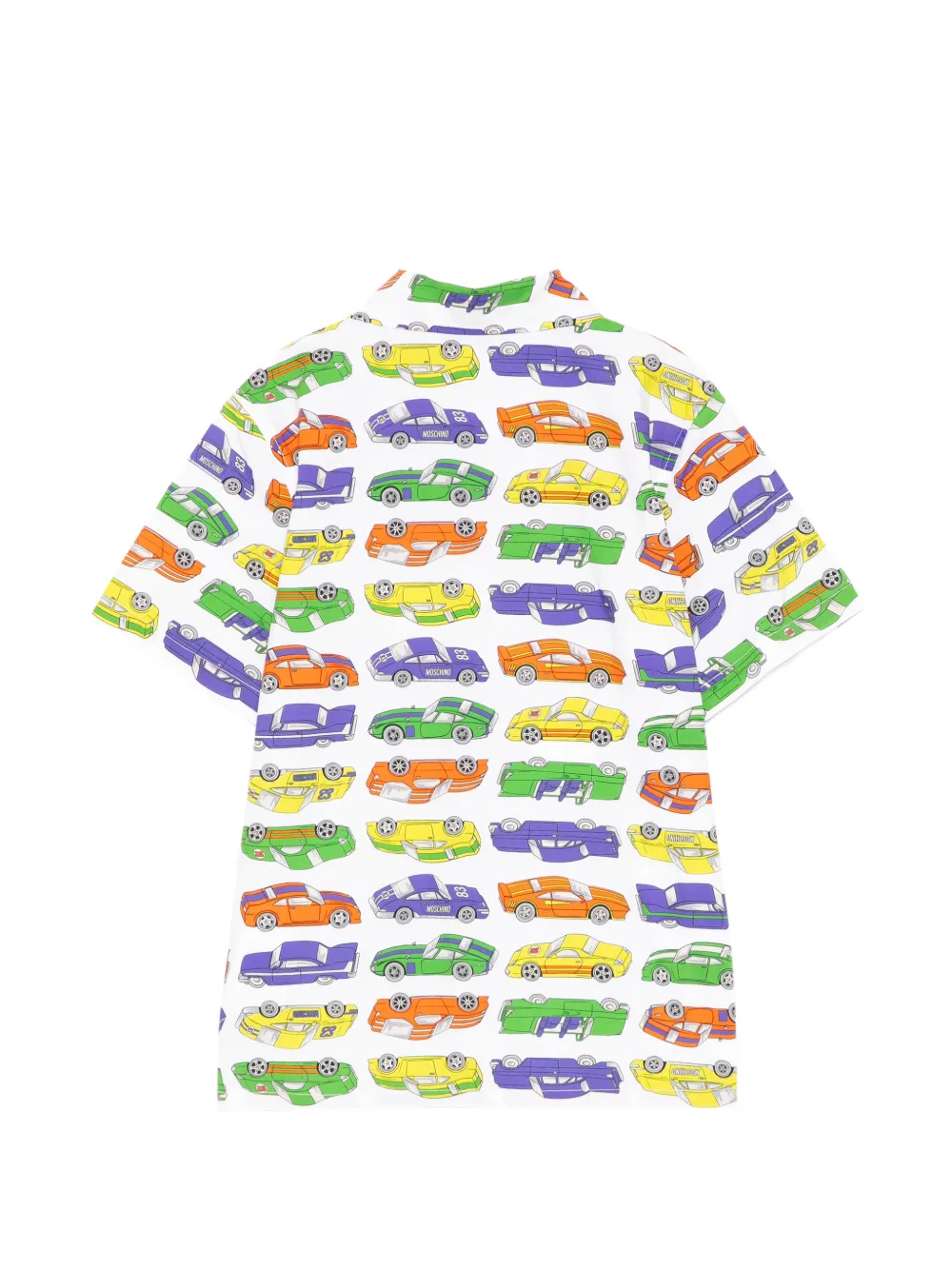 Moschino Kids Shirt met print Wit