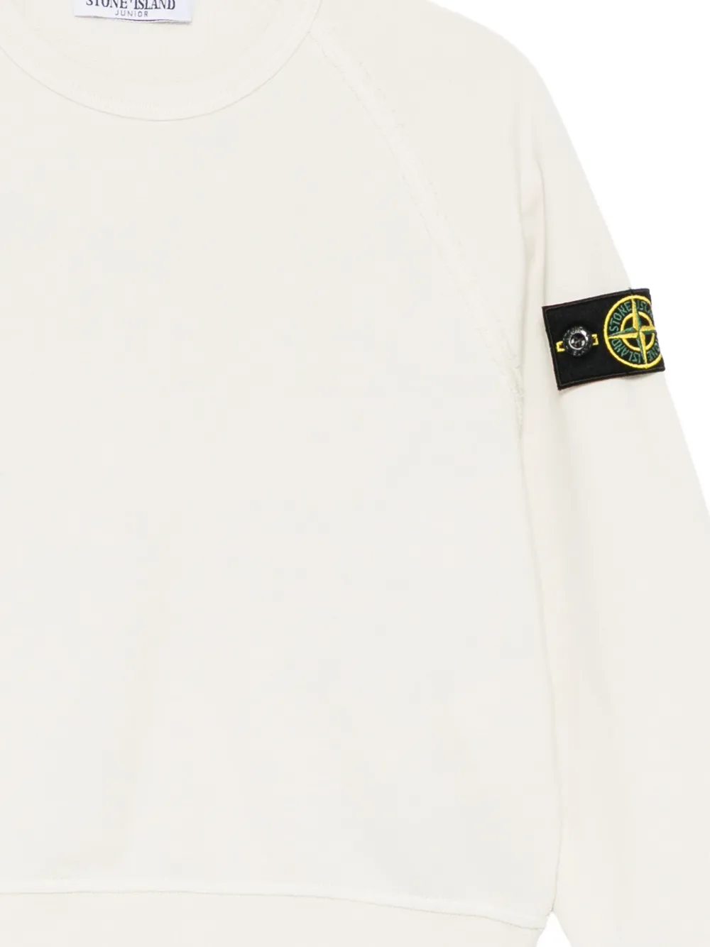 Stone Island Junior Raglan Oversized Sweatshirt - Neutrals 