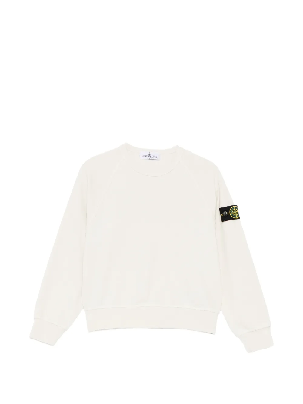 Stone Island Junior raglan oversized sweatshirt - Toni neutri