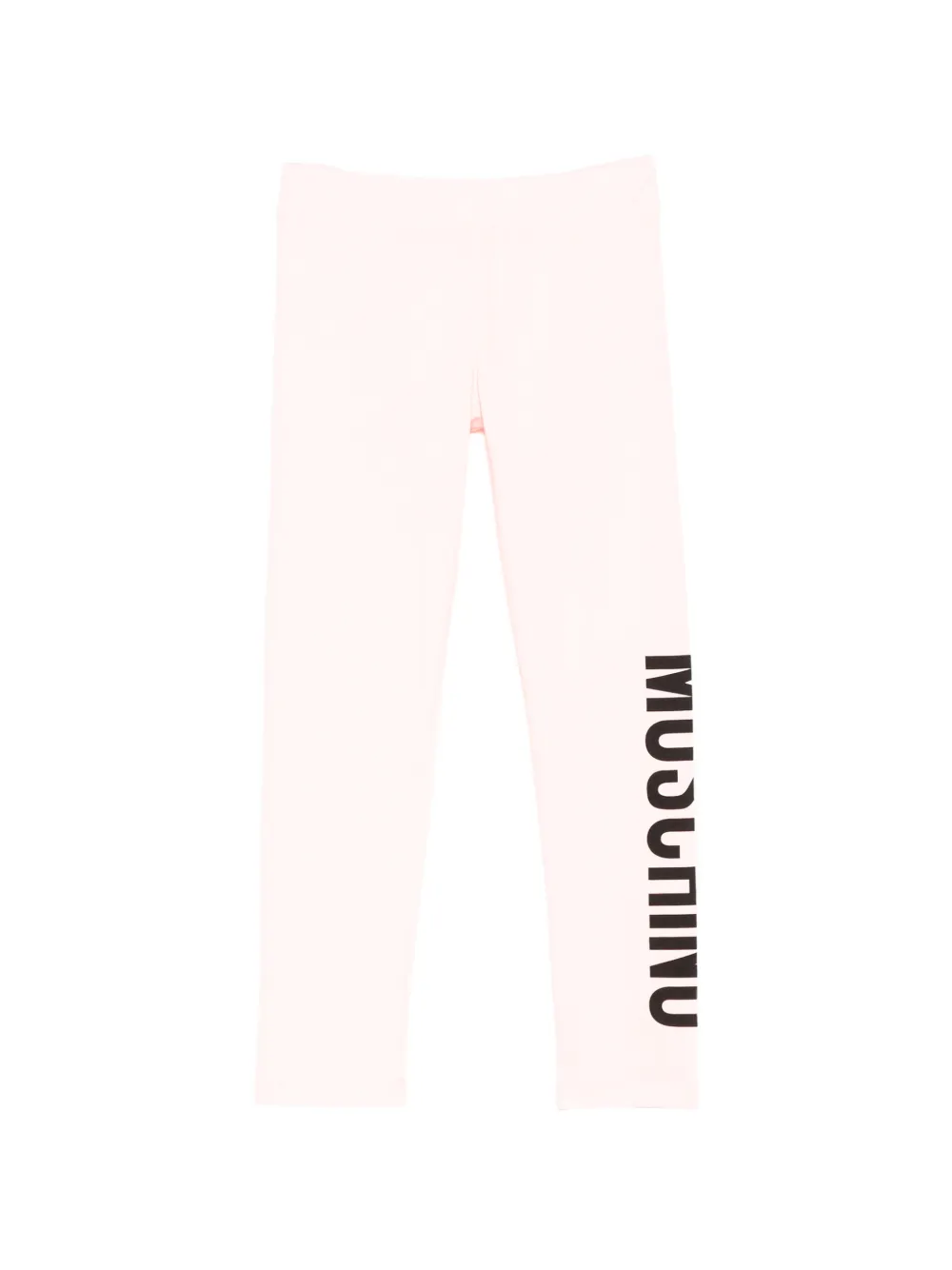 Moschino Kids logo-print trousers - Rosa