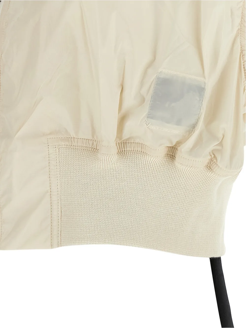 Rick Owens DRKSHDW Tatlin Bomber honingraat spencer Beige