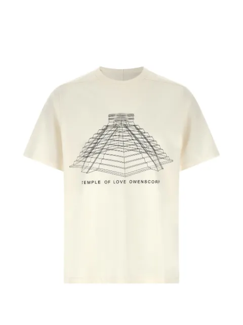 Rick Owens Brad printed crew neck T-shirt