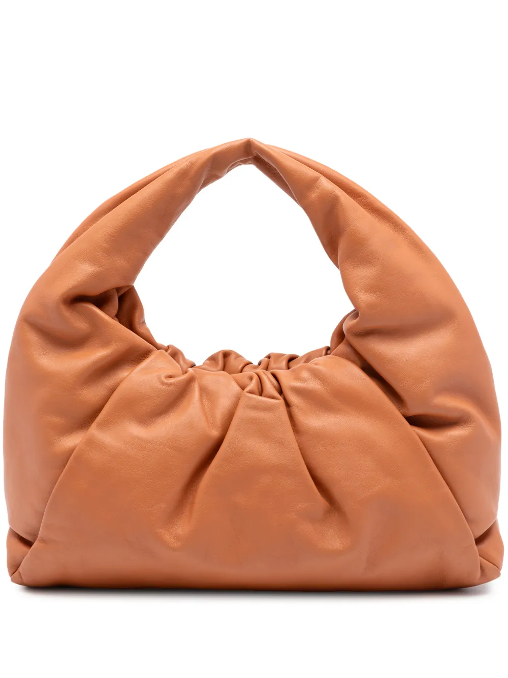 Bottega Veneta Pre-Owned 2012-2025 Lambskin The Pouch shoulder bag - Brown