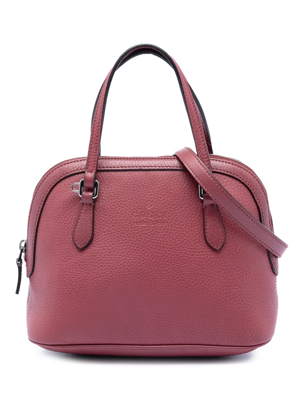 Gucci Pre-Owned 2016-2025 Mini Guccissima Dome satchel - Pink
