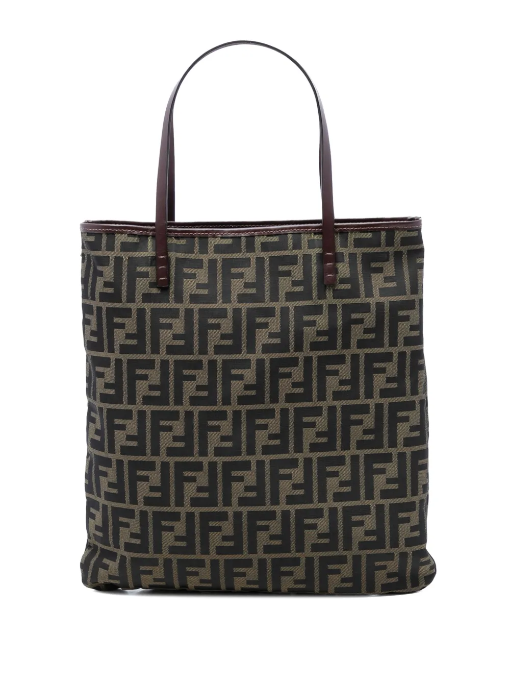 Fendi Pre-Owned 2000-2010 Zucca Canvas tote bag - Marrone
