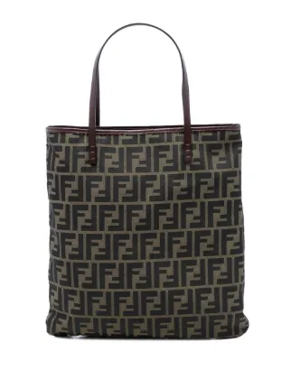 Fendi Pre-Owned 2000-2010 ズッカ キャンバス トートバッグ