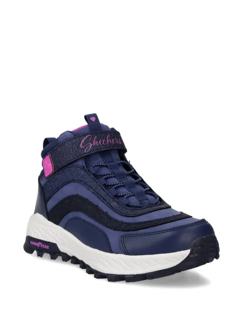 Skechers glitter strap sneakers