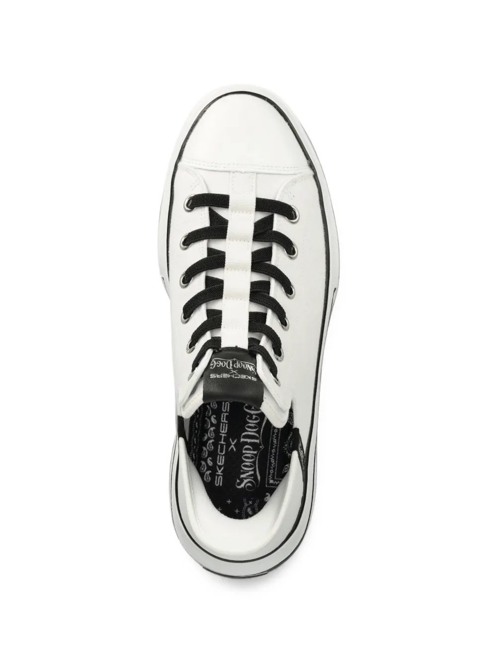Skechers x Snoop Dogg low-top sneakers Wit