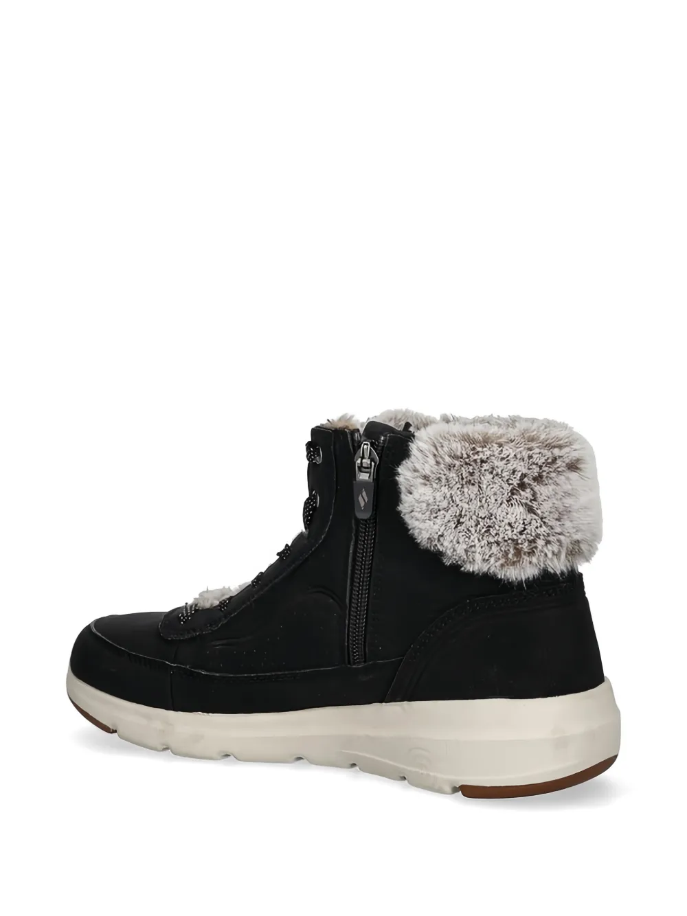 Skechers Glacial Ultra snowboots met veters Zwart