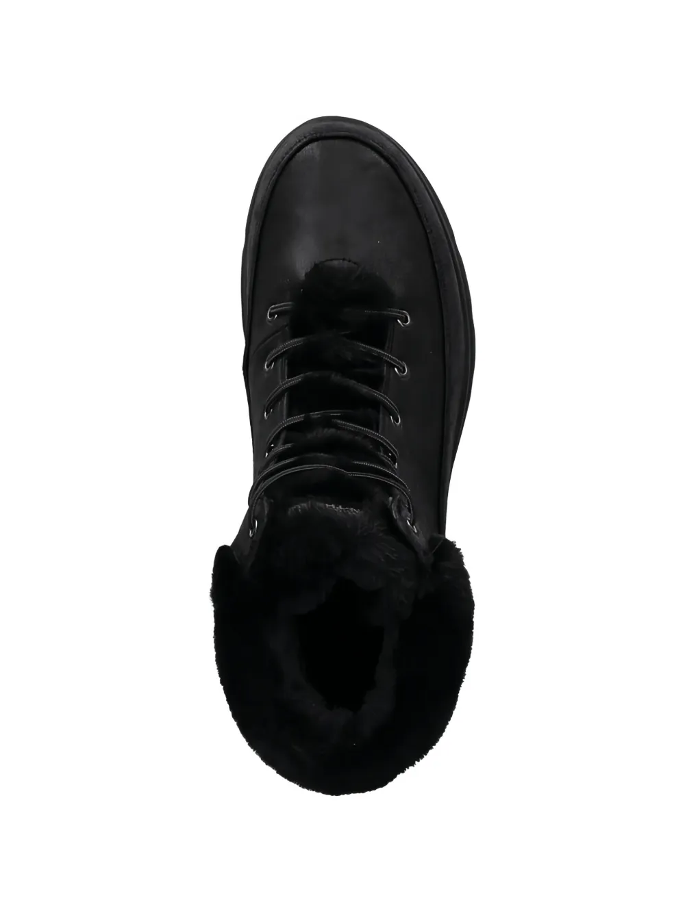 Skechers Laarzen met pompon en bont Zwart