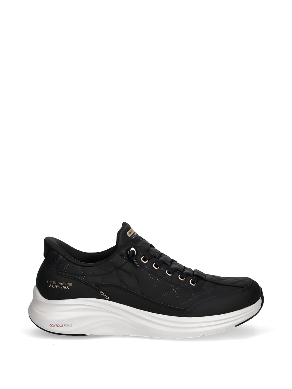 Skechers quilted lace-up sneakers