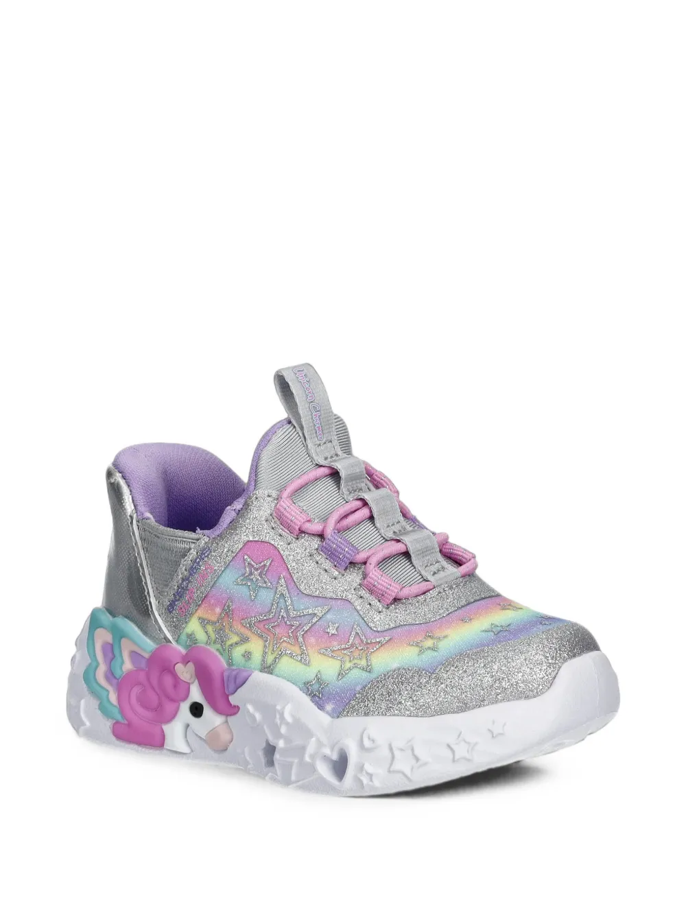 Skechers Sneakers mit Stern-Print - Grau