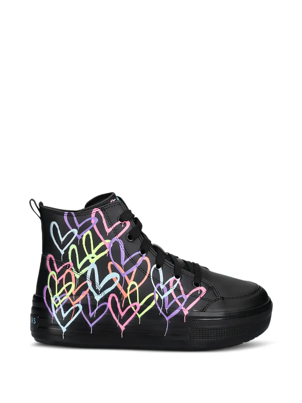 Skechers Hyperlift Love Daze sneakers Zwart
