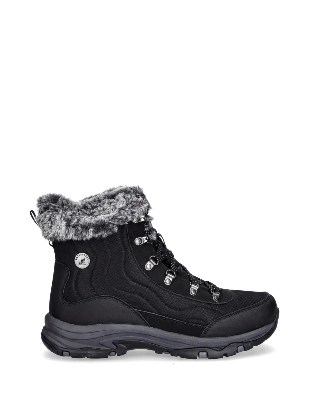 Skechers Trego waterproof lace-up snow boots