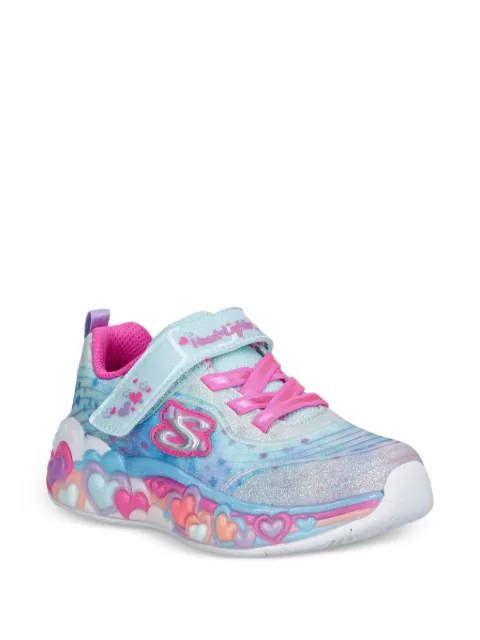 Skechers Eternal Heart Lights glitter sneakers