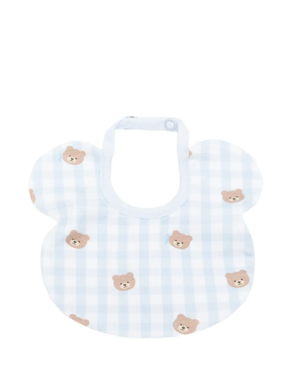 NANAN Lätzchen mit Bären-Print - Blau