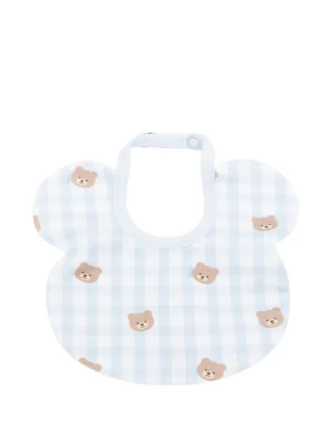 NANAN bear-print bib