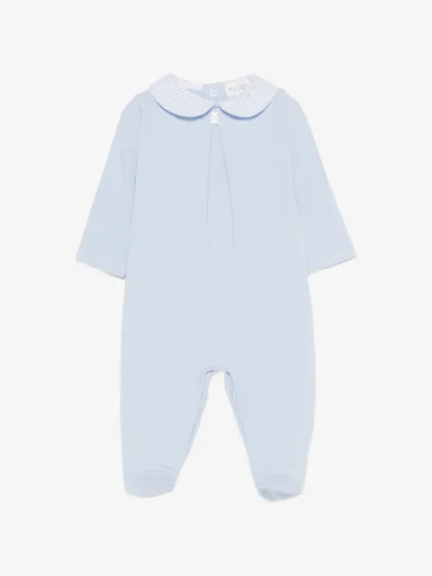 NANAN striped-collar pajamas