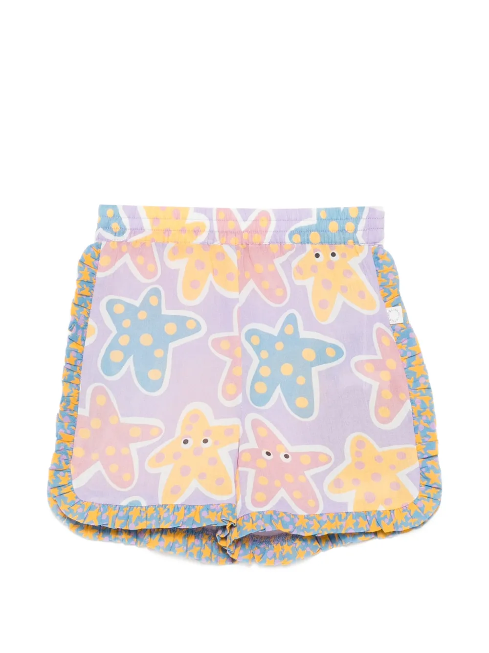 Stella McCartney Kids starfish-print shorts - Viola
