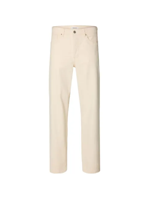 SELECTED loose-fit trousers