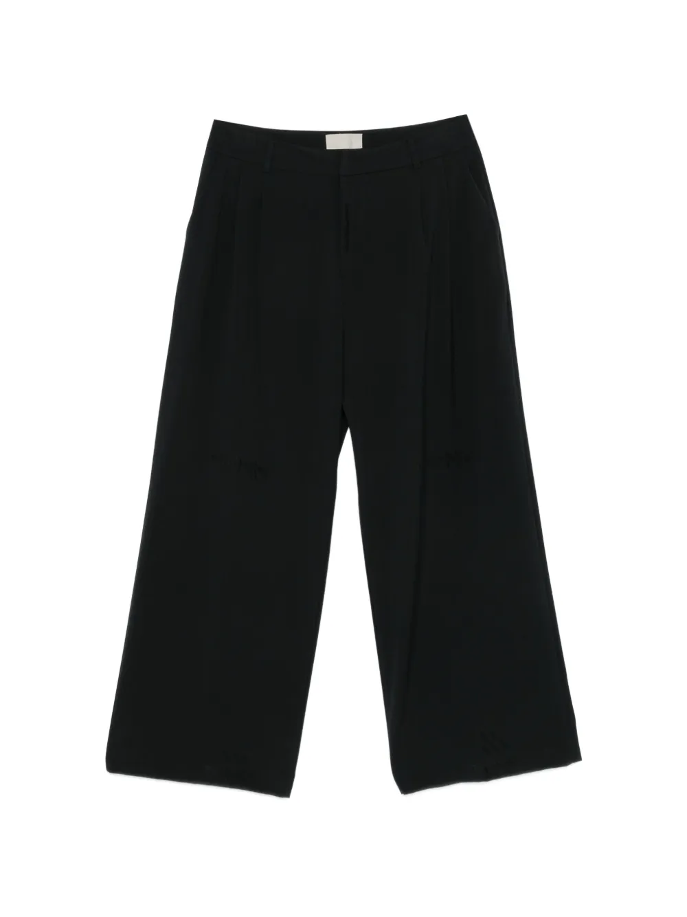 THESTROY flat-front trousers - Nero