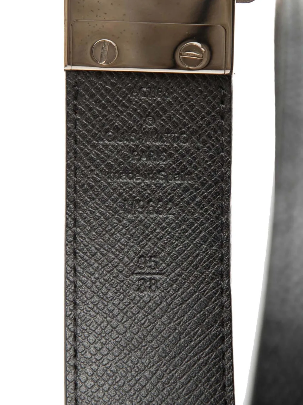 2016 Damier Graphite Inventeur Reversible Belt