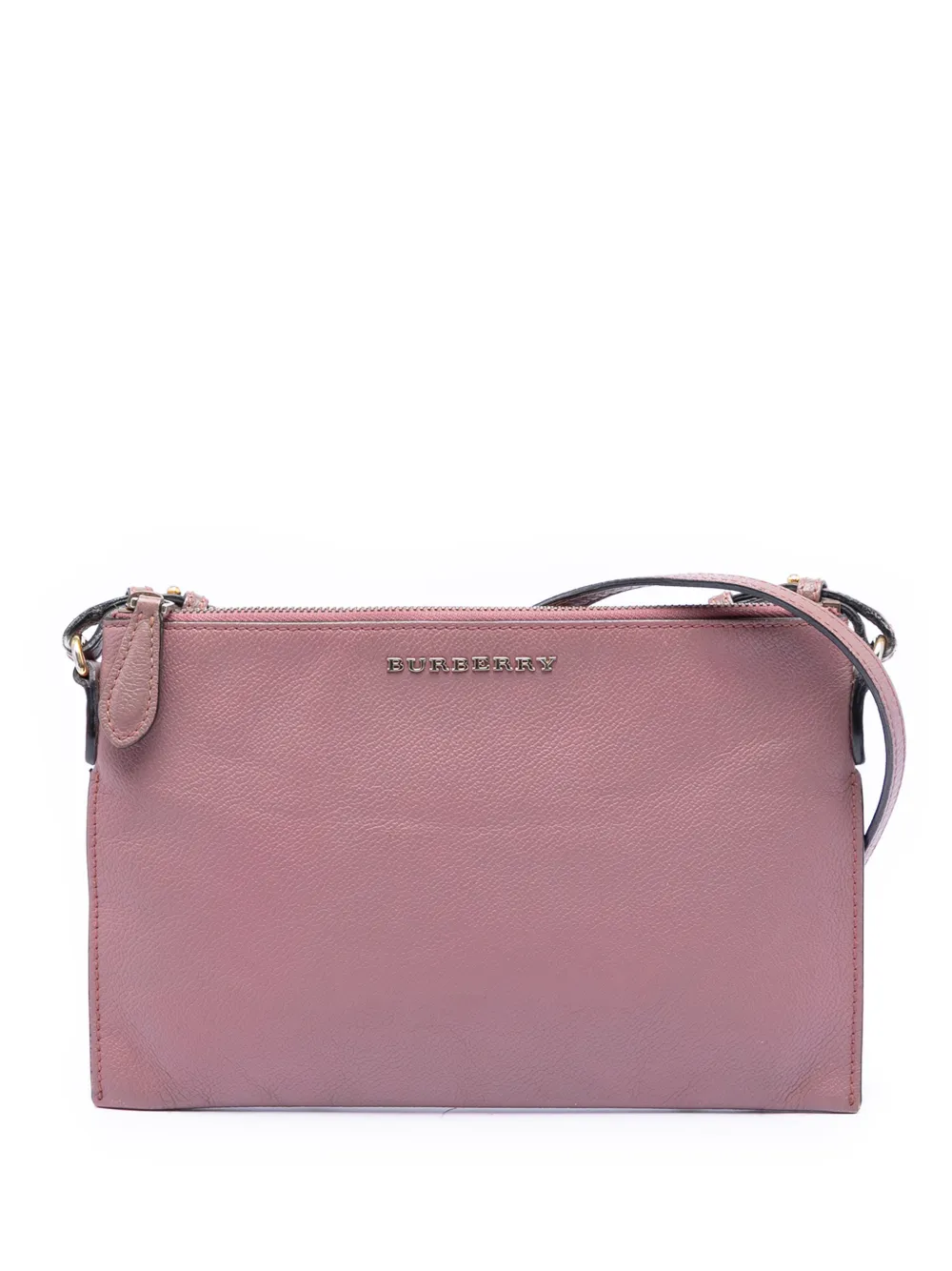 Burberry Pre-Owned 2000-2017 Leather Peyton crossbody bag - Rosa