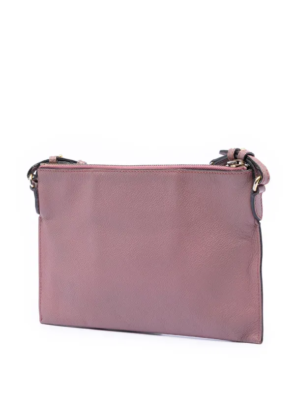 Burberry Pre-Owned 2000-2017 レザー ペイトン ショルダーバッグ 